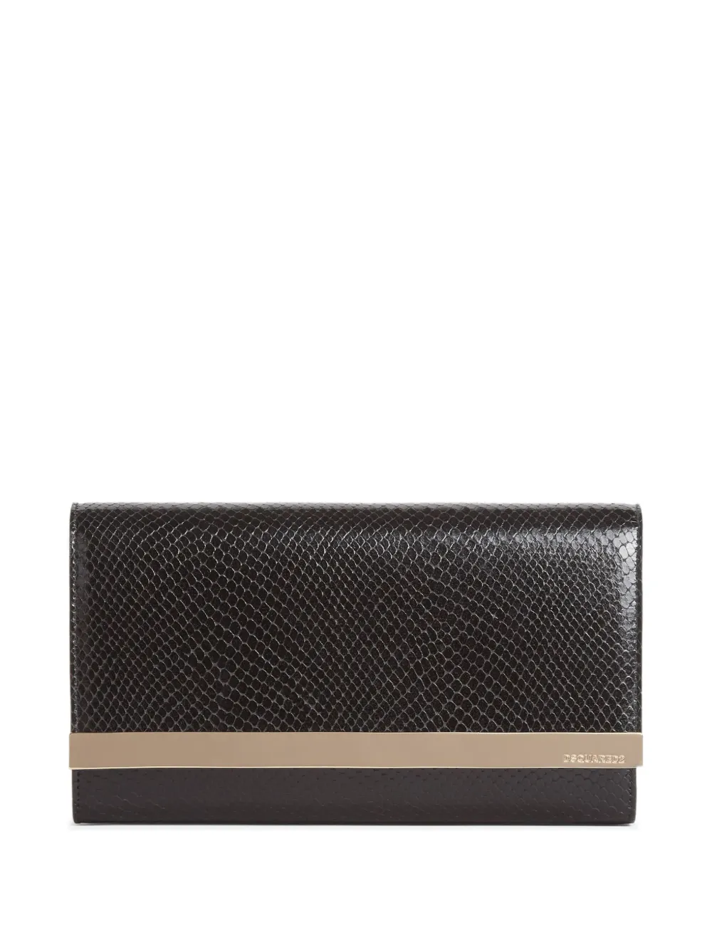 DSQUARED2 Leren portemonnee Zwart