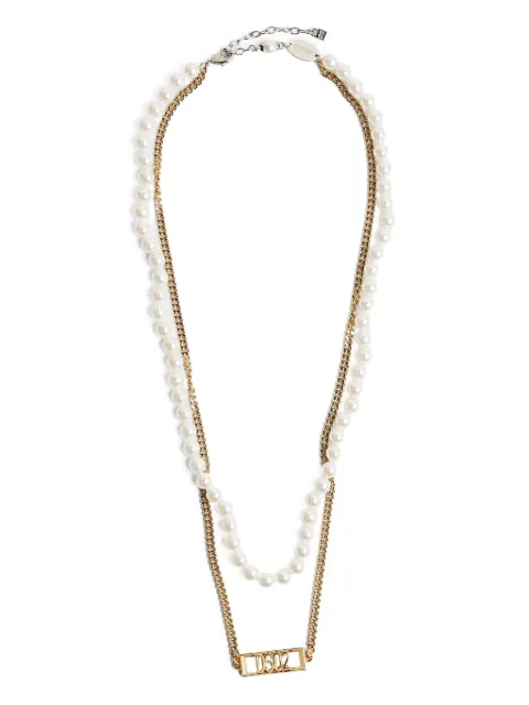 DSQUARED2 collar de cadena de latón