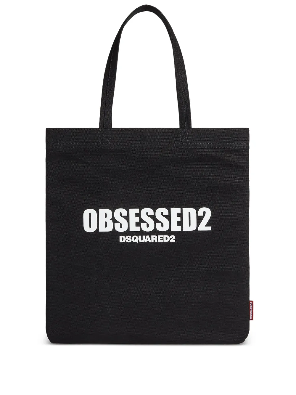 DSQUARED2 Canvas shopper Zwart