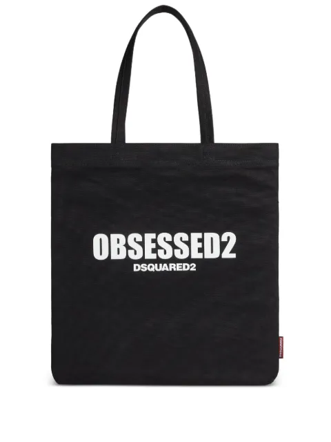 DSQUARED2 canvas tote bag