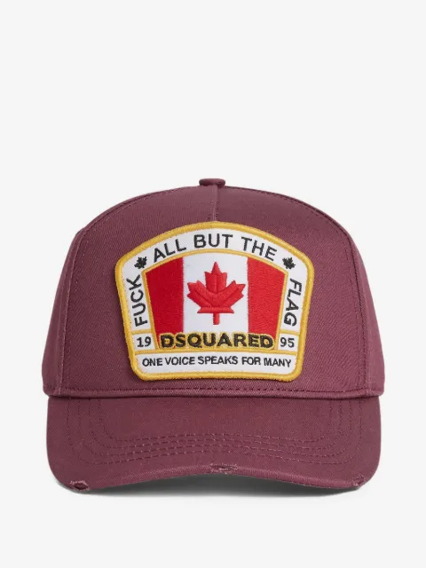 DSQUARED2 Canadian flag baseball cap