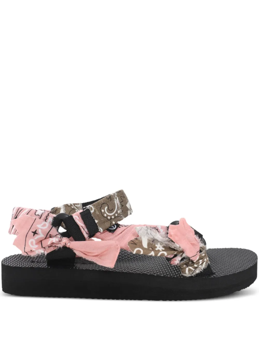 Arizona Love Trekky bandana sandals Green