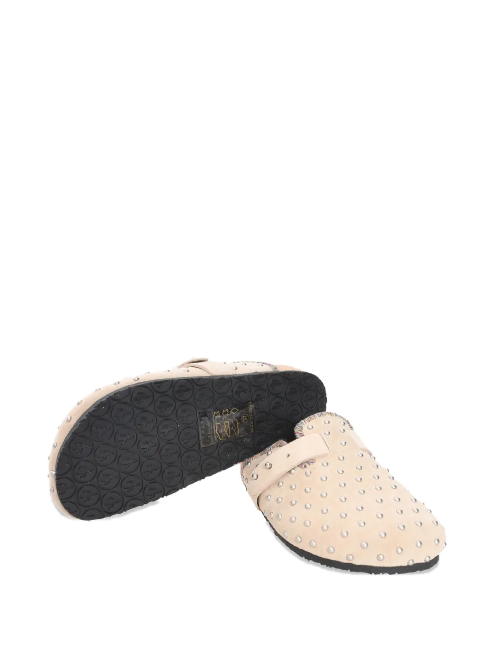 ARIZONA LOVE JOE STUD-EMBELLISHED SLIP-ON MULES