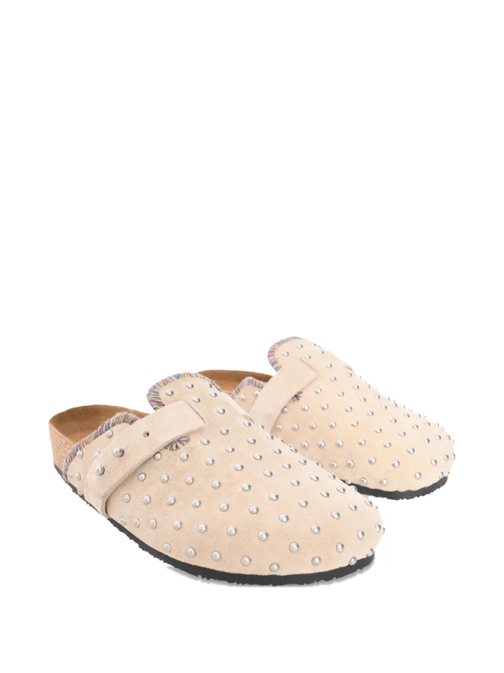 ARIZONA LOVE JOE STUD-EMBELLISHED SLIP-ON MULES
