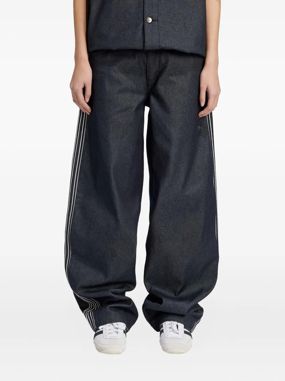 Adidas Adicolor Adilenium jeans - Blauw
