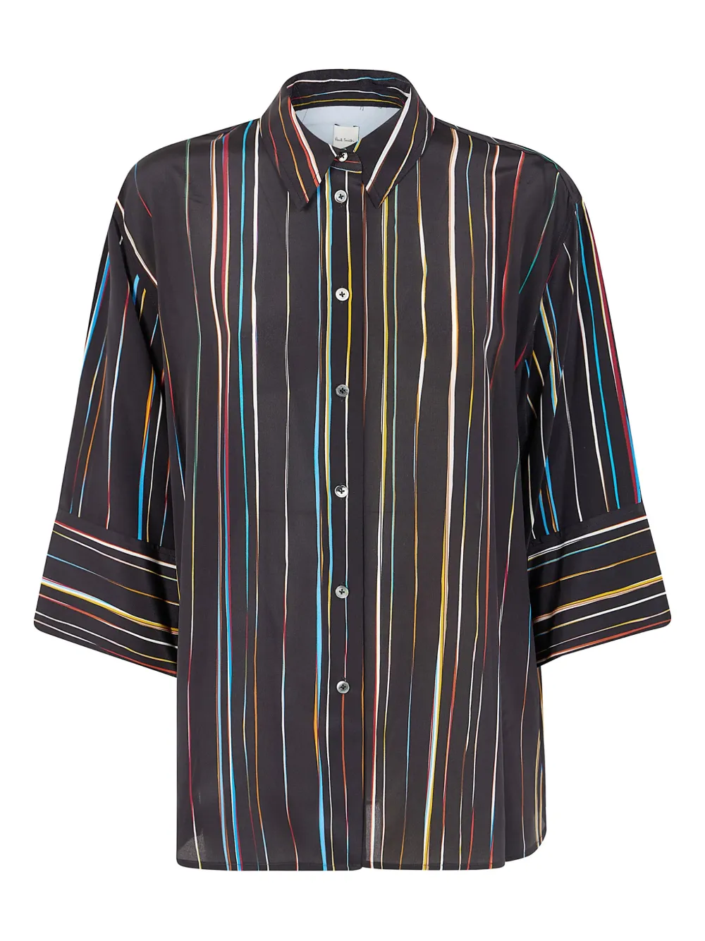 Paul Smith Signature Stripe silk shirt - ブルー Paul Smith Signature Stripe silk shirt - ブルー