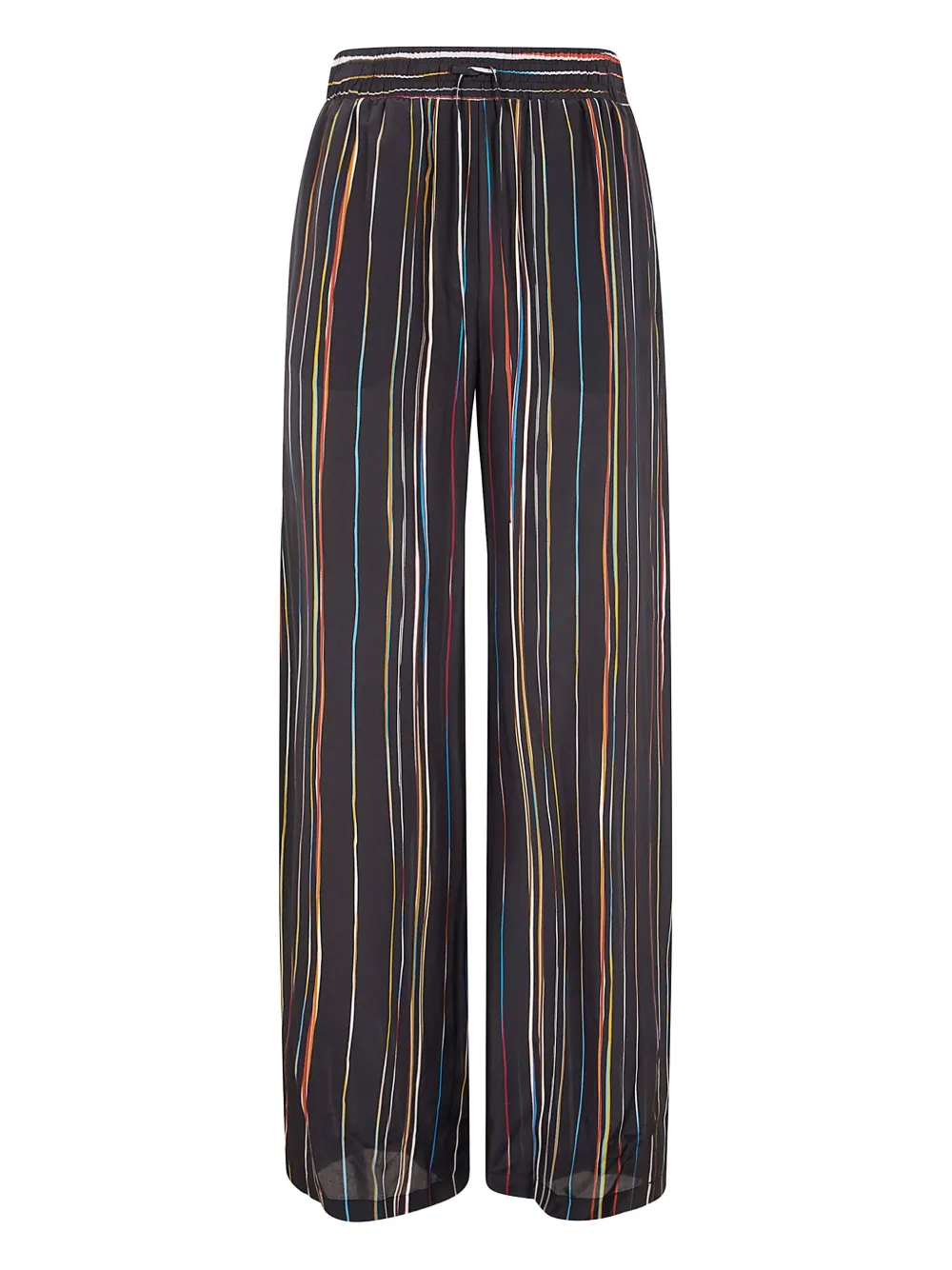 Paul Smith striped wide-leg trousers - ブルー Paul Smith striped wide-leg trousers - ブルー
