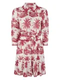 MC2 Saint Barth Daisi belted mini dress - Red