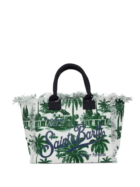 MC2 Saint Barth Vanity palm tree-print tote bag