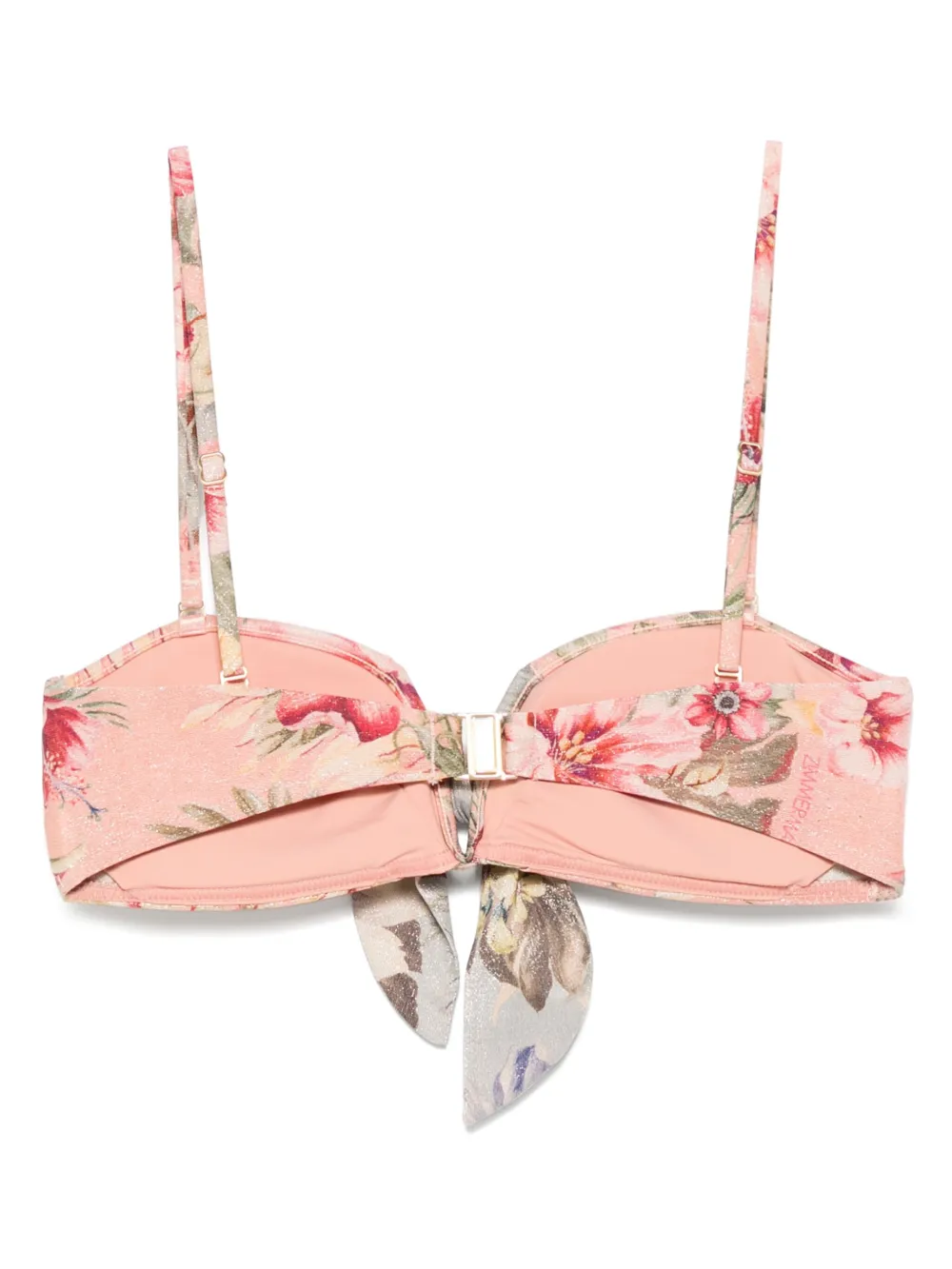 ZIMMERMANN FLORAL PRINT BIKINI TOP