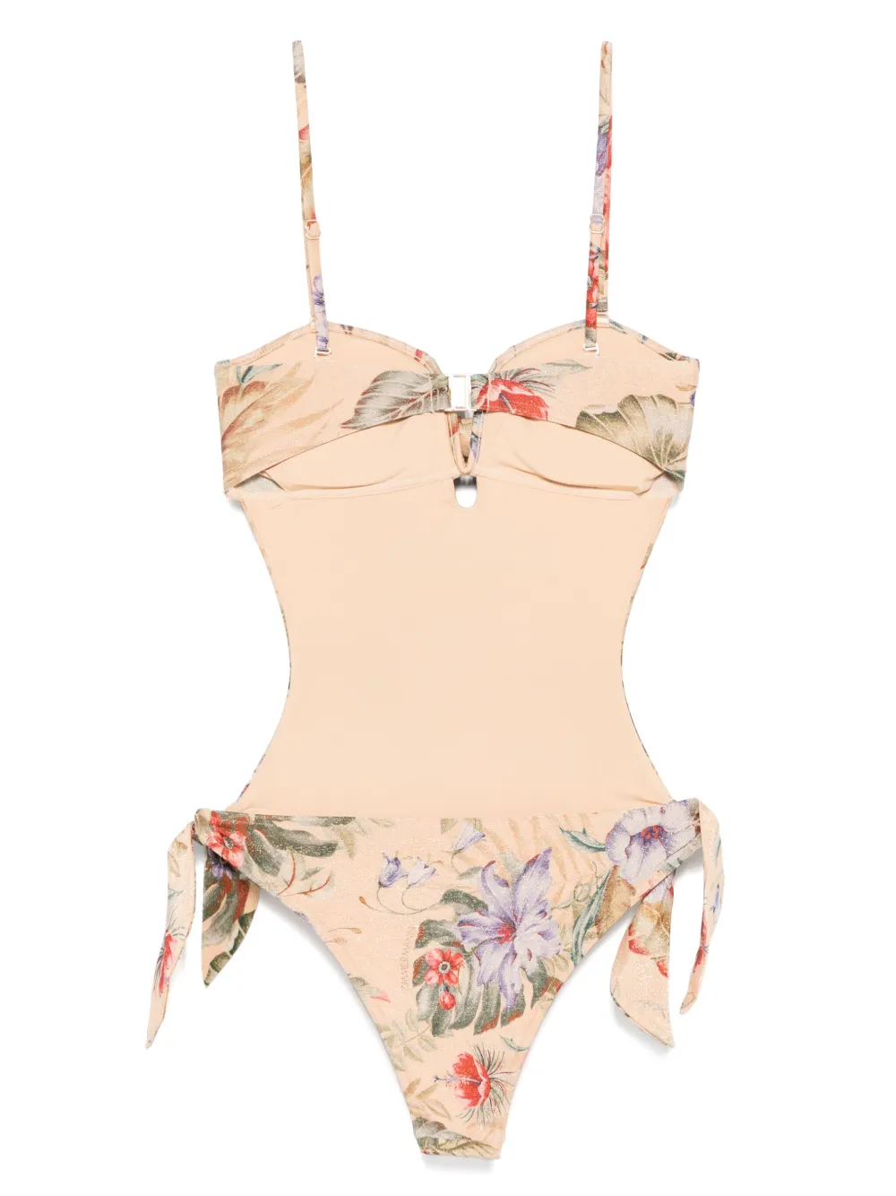 ZIMMERMANN COCO SCARF TIE SWIMSUIT