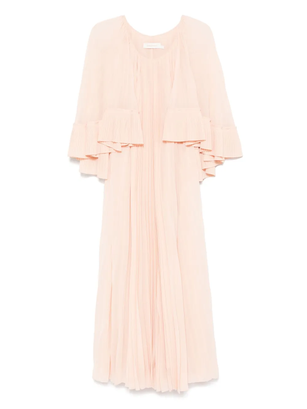 Zimmermann Illuminate 褶饰斗篷式连衣裙