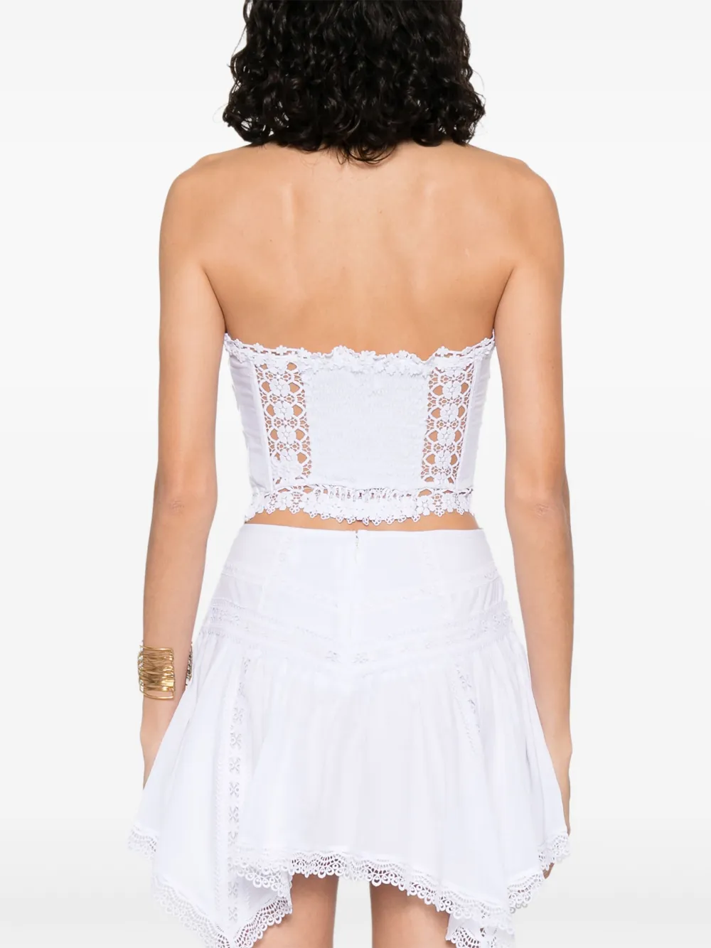 Charo Ruiz Ibiza Cropped top Wit