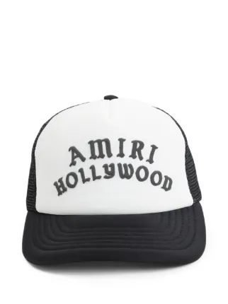 AMIRI Hollywood Printed Trucker Hat | Black | FARFETCH AMIRI Hollywood Printed Trucker Hat | Black | FARFETCH