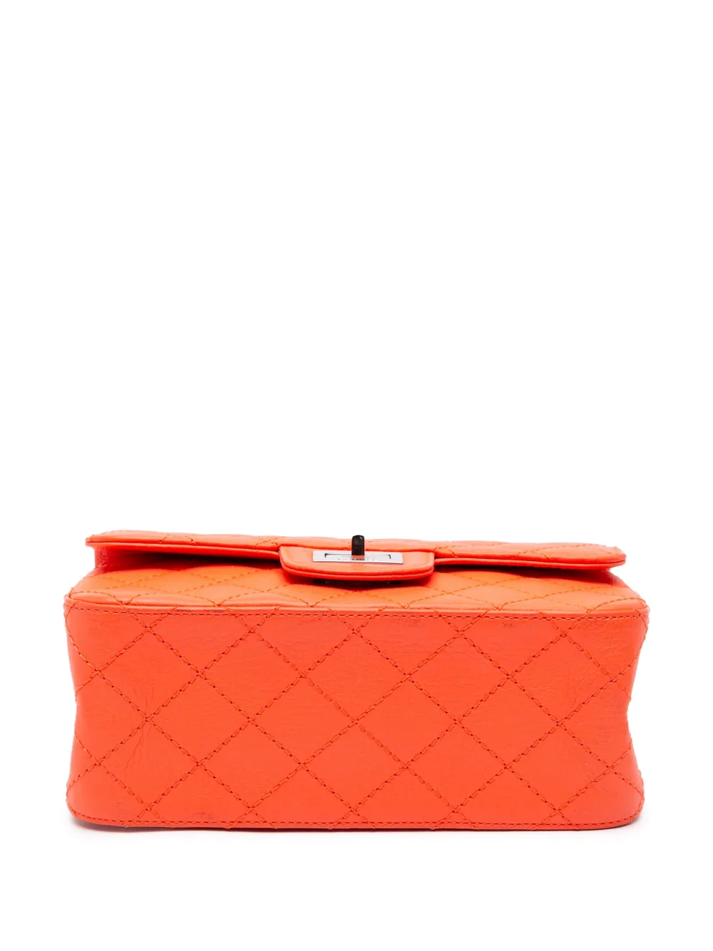 Pre-owned Chanel 2019 Mini Reissue 2.55 Quilted Goatskin Flap Crossbody Bag