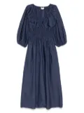 Matteau organic-cotton dress - Blue