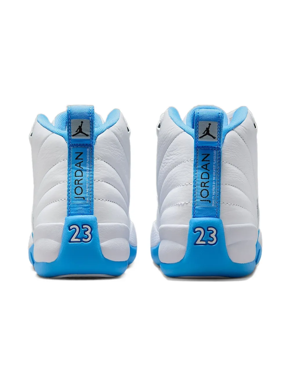 Jordan Kids quilted leather trainers White