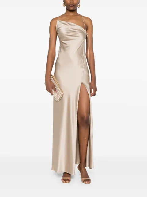 Danamé satin maxi dress