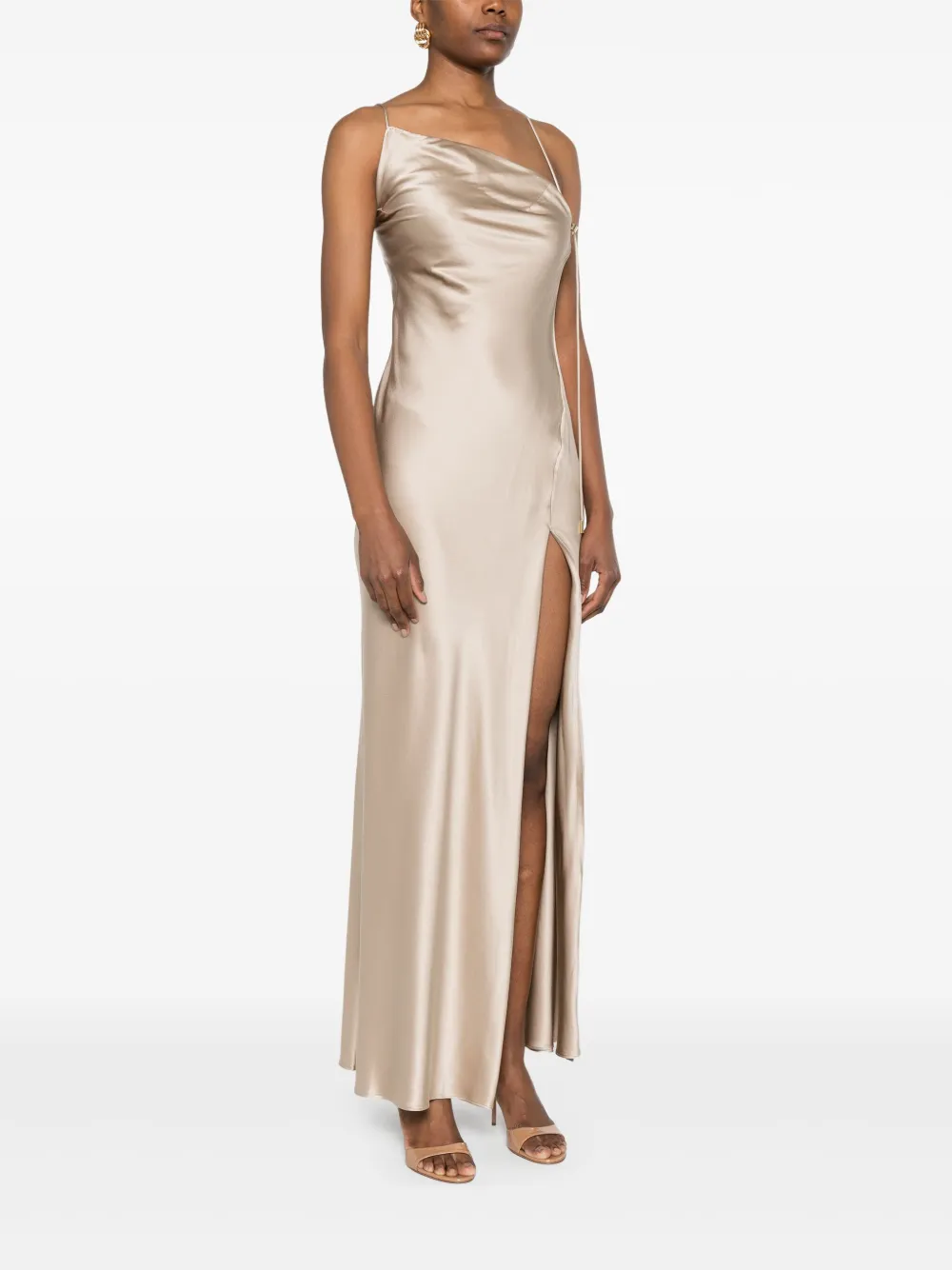 DANAMÈ SATIN MAXI DRESS