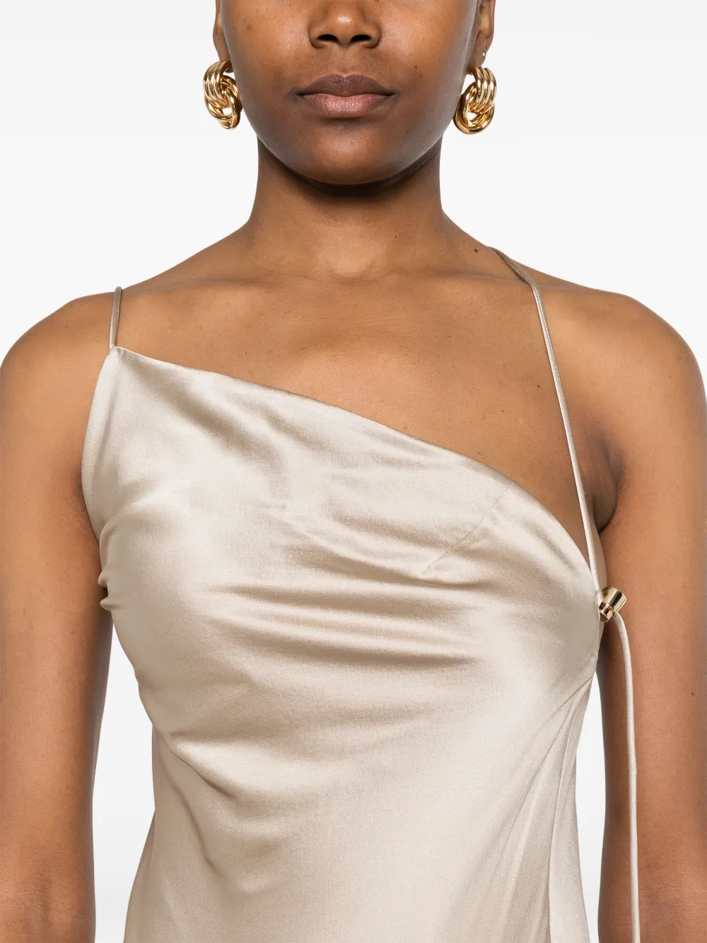 DANAMÈ SATIN MAXI DRESS