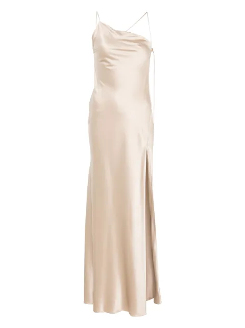 Danamé satin maxi dress