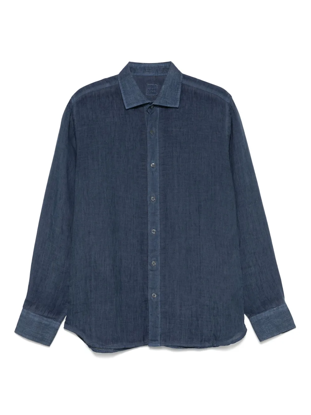 120% Lino linen shirt - ブルー 120% Lino linen shirt - ブルー