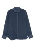 120% Lino linen shirt - Blue