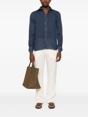 120％lino リネンシャツ　xs ロニースコッツ 120％lino リネンシャツ xs ロニースコッツ - メルカリ