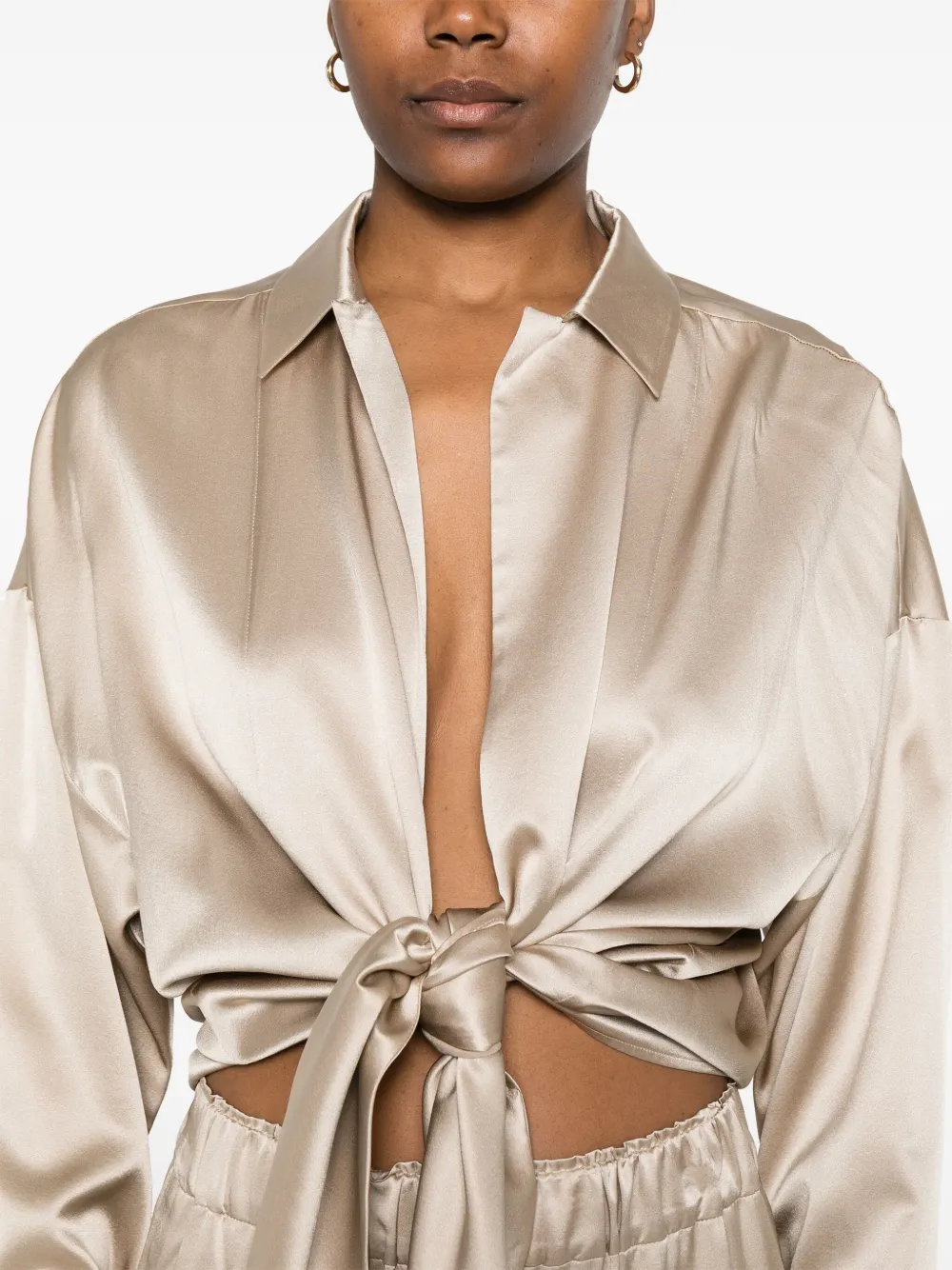DANAMÈ SATIN BLOUSE