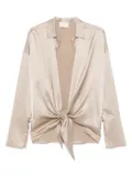 Danamé satin blouse - Neutrals