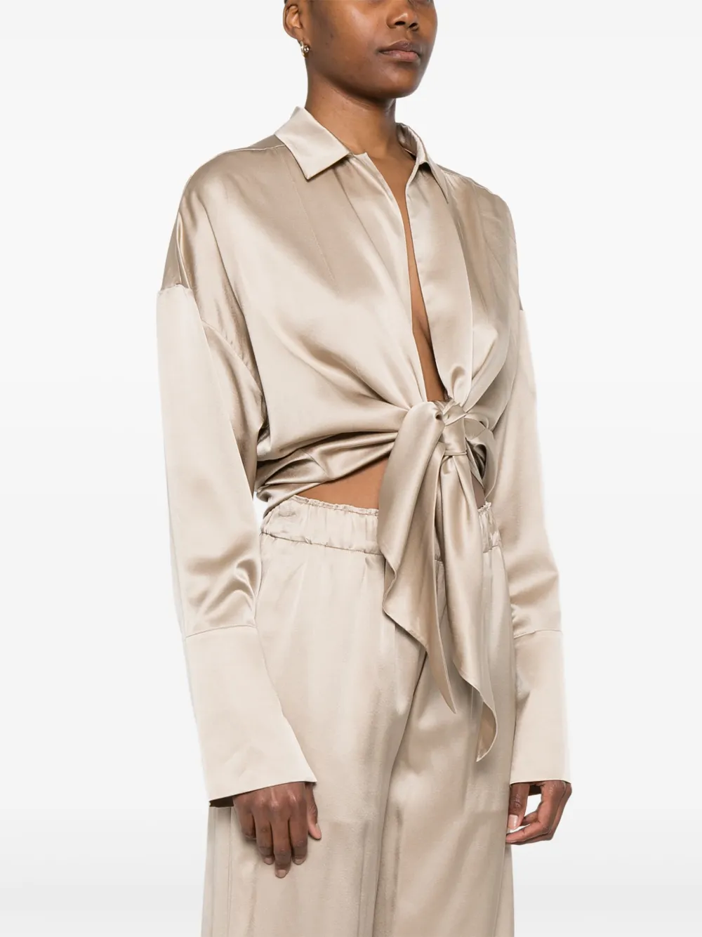 DANAMÈ SATIN BLOUSE