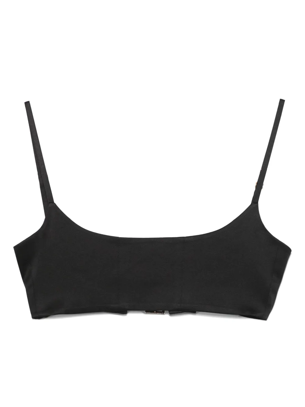 Danamé top de seda stretch | negro | Image 1