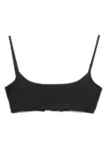 Danamé stretch-silk top - Black