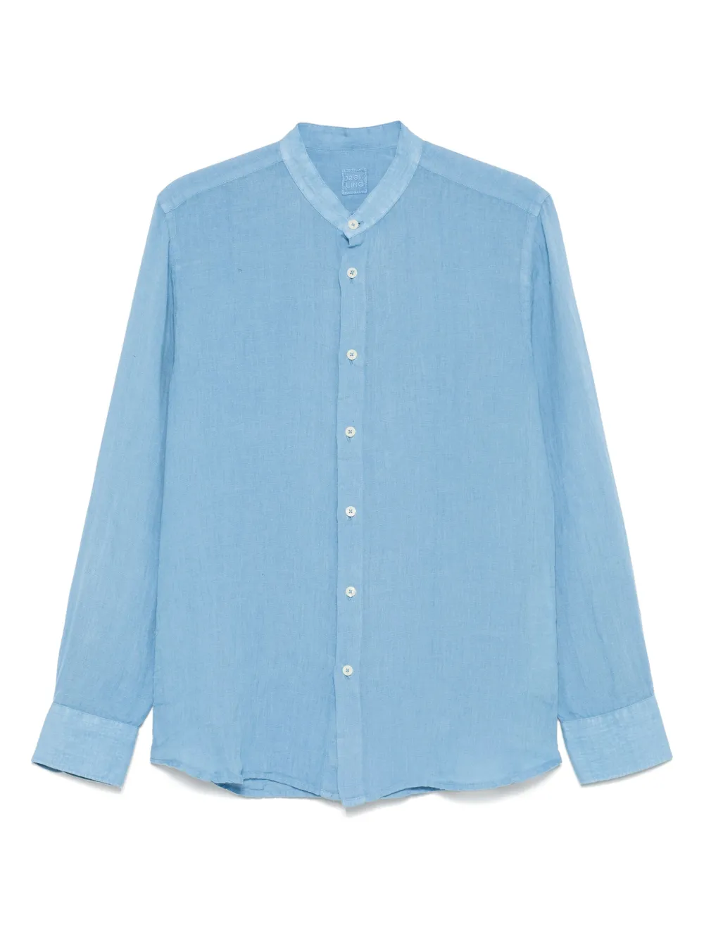 120% Lino camisa de lino | azul | Image 1