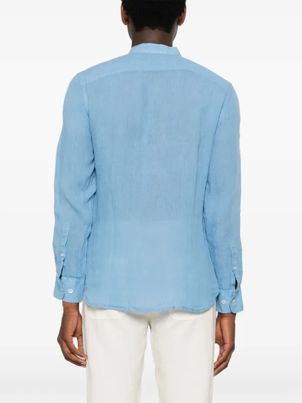 _ Ｌ'ｉｌｙ_ 120% Lino Linen Shirt | Blue | FARFETCH RO