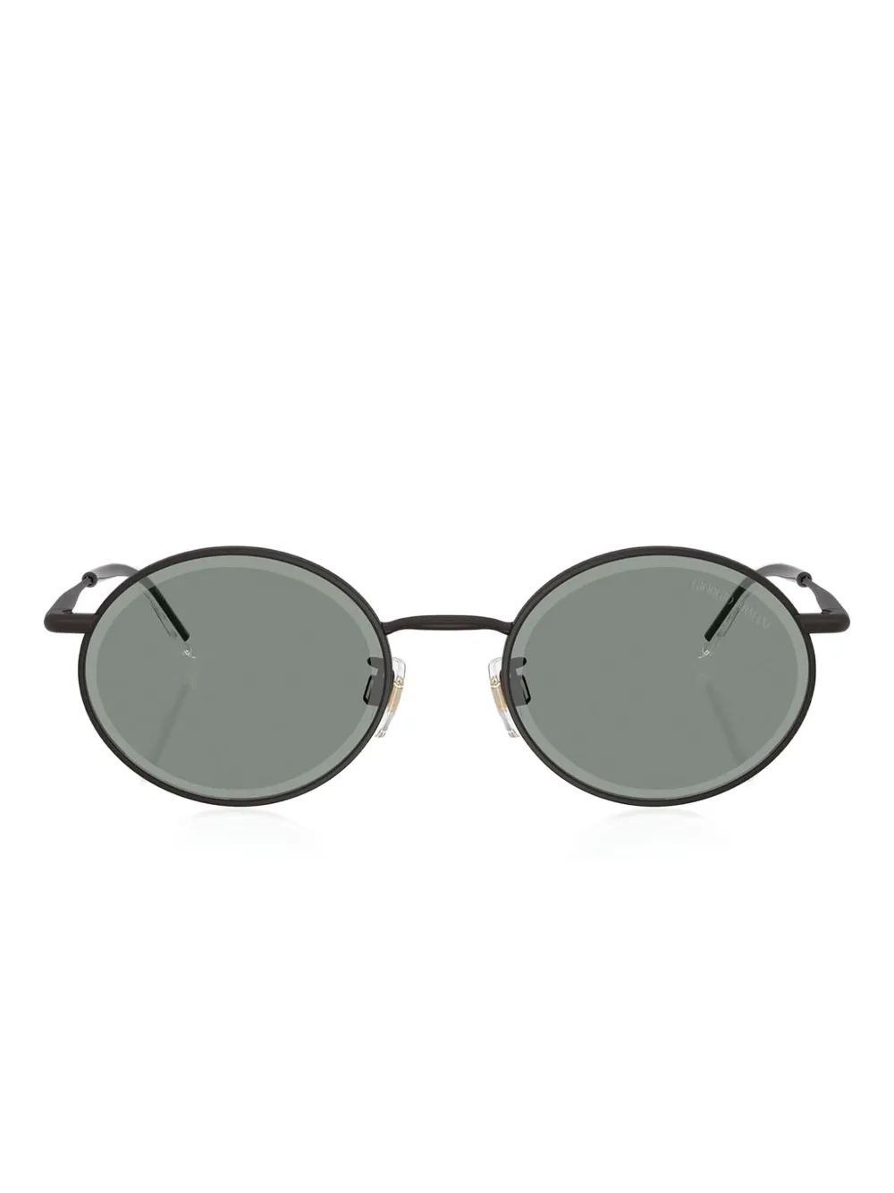Giorgio Armani Occhiali da sole AR6170 ovali - Nero