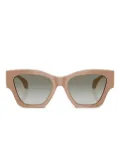 Versace Eyewear geometric-frame sunglasses - Brown
