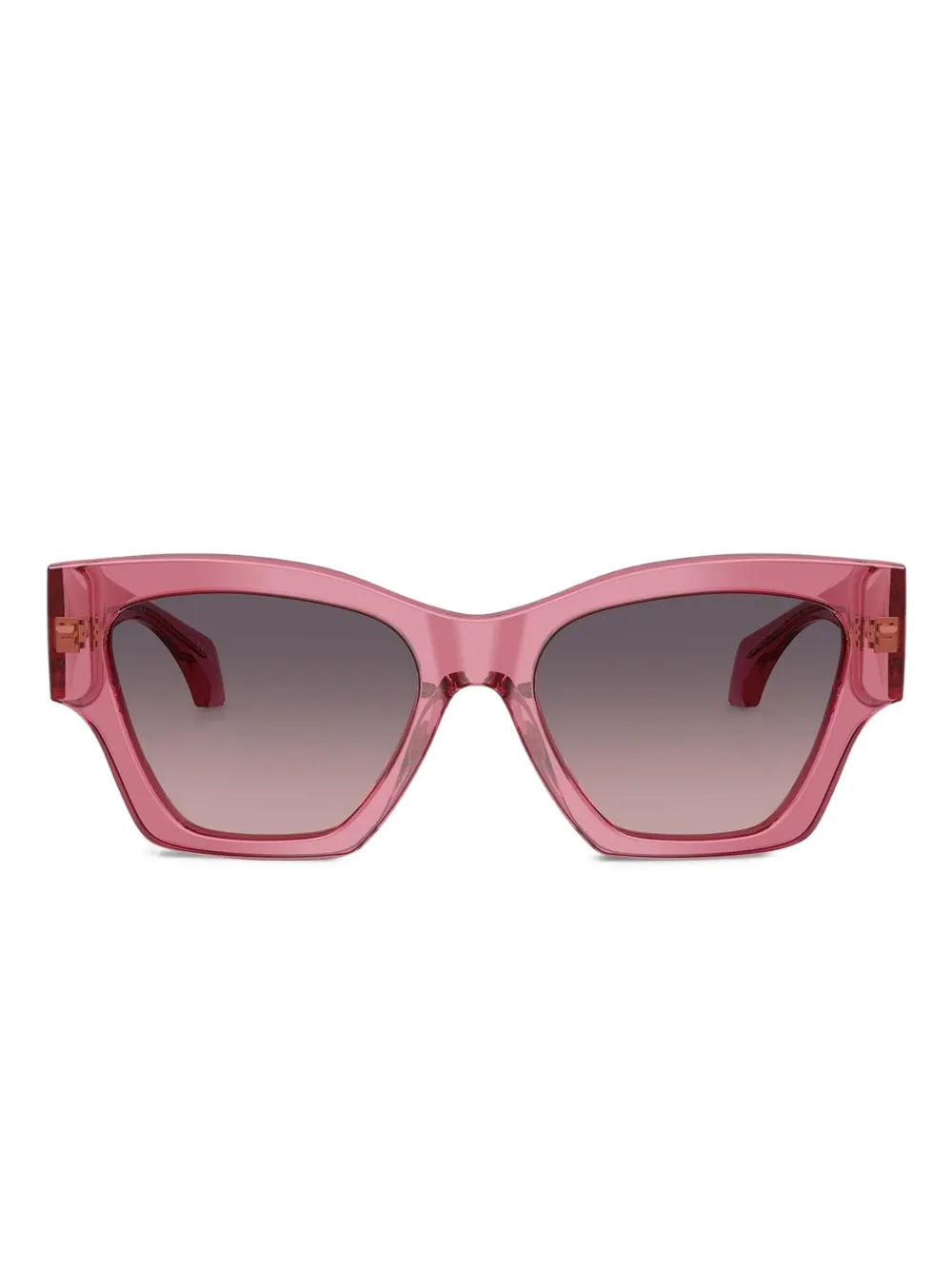 Versace Eyewear acetate cat-eye sunglasses Roze