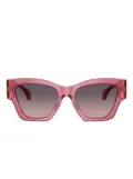 Versace Eyewear acetate cat-eye sunglasses - Pink