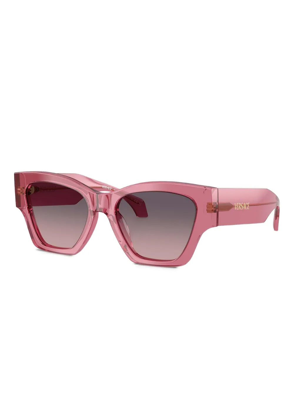 Versace Eyewear Bril met cat-eye montuur - Roze