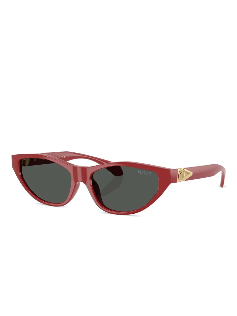 Versace Eyewear Zonnebril met cat-eye montuur - Rood