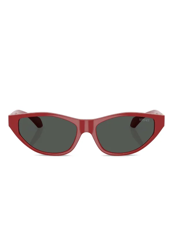 Versace Eyewear Occhiali Da Sole Medusa cat-eye Rosso FARFETCH IT