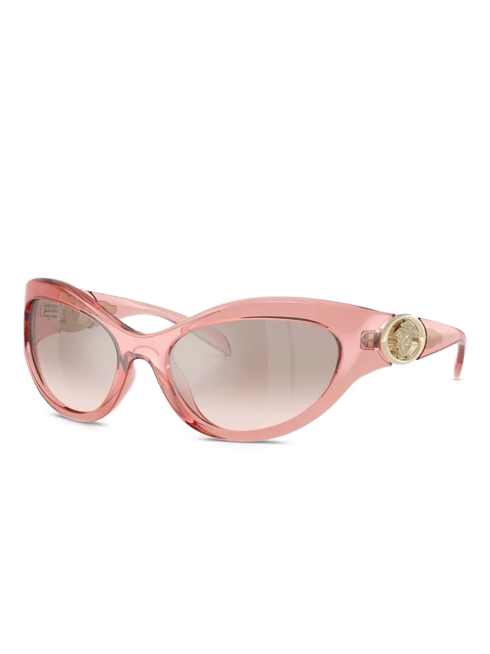 Versace Eyewear Zonnebril met cat-eye montuur - Roze