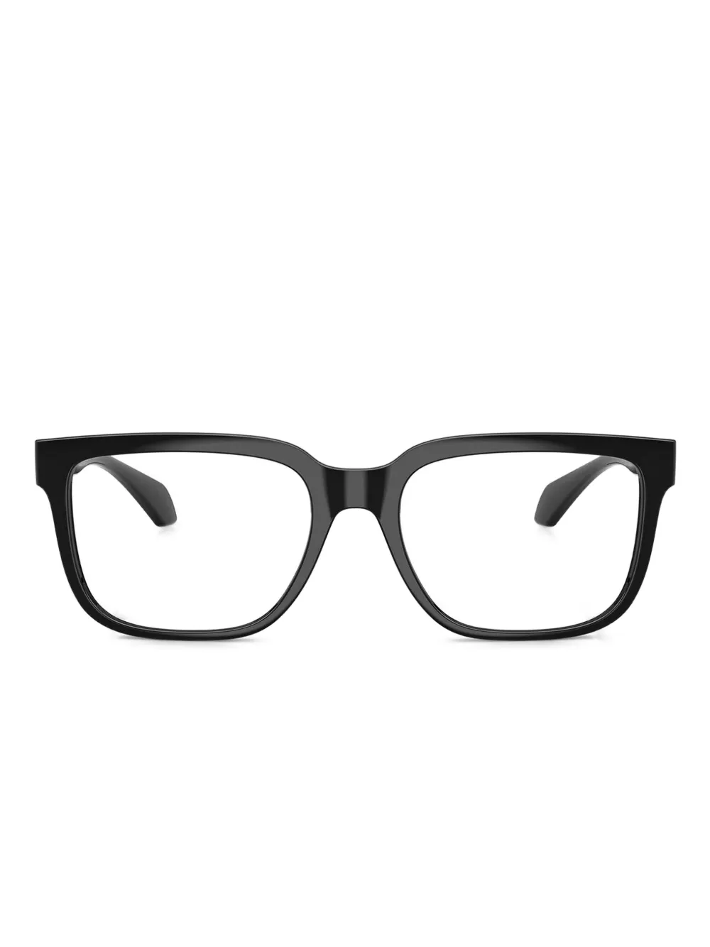 Versace Eyewear Bril met vierkant montuur en Medusa versiering Zwart