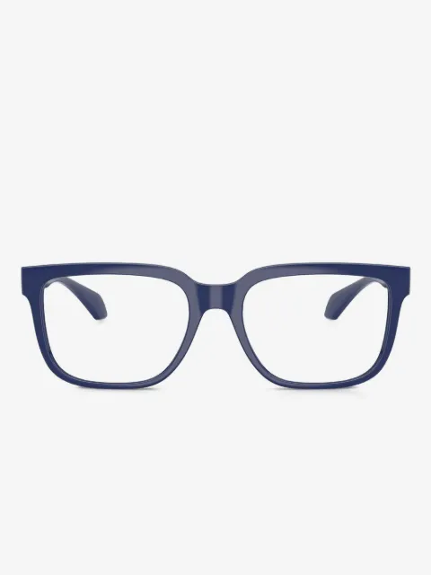 Versace Eyewear Bril met vierkant montuur en verfraaide tempel
