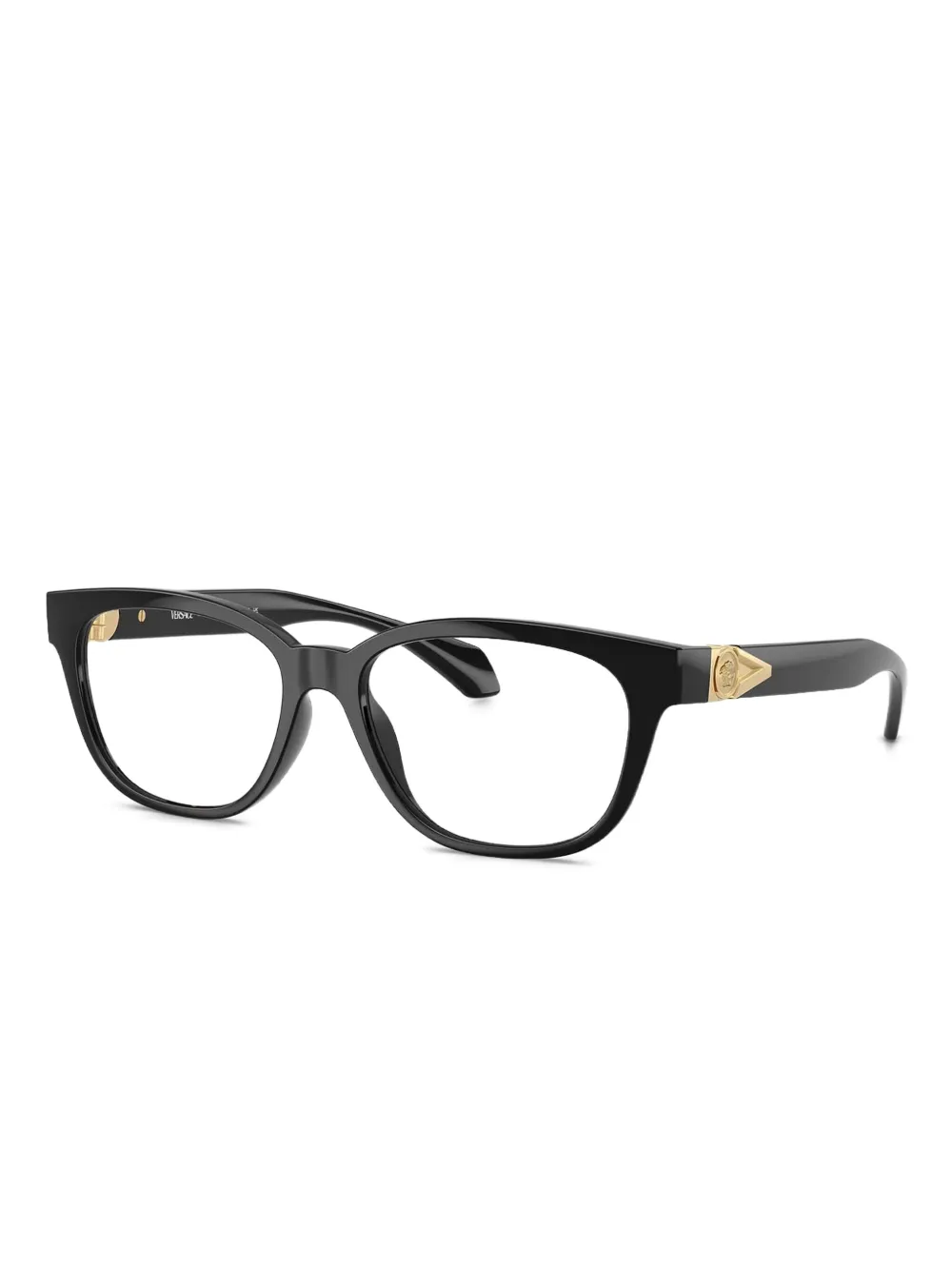 Versace Eyewear VE3376U Medusa bril met rechthoekig montuur Zwart