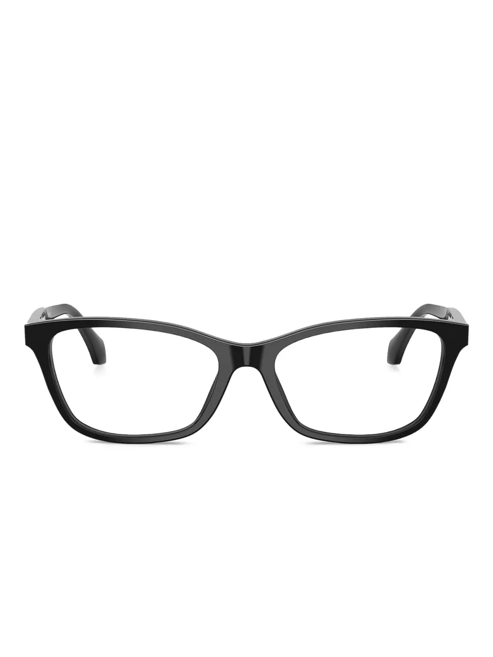 Versace Ve3375 Rectangle-frame Glasses In Black