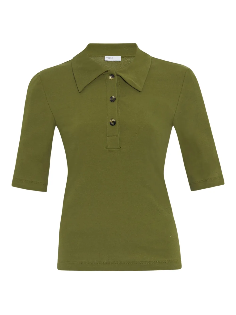 Rosetta Getty Getailleerde polotop Groen
