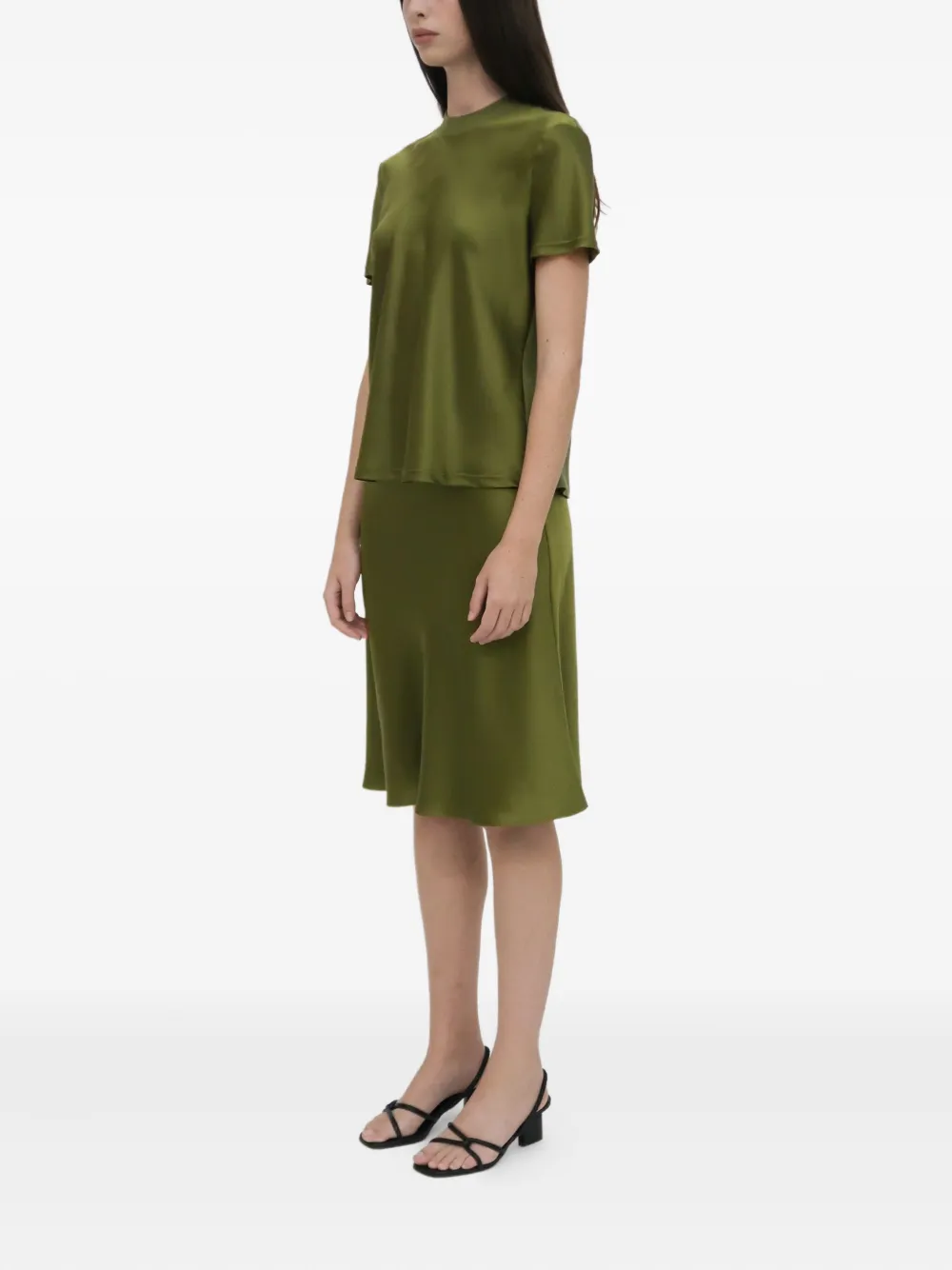 Rosetta Getty Bias onderrok Groen