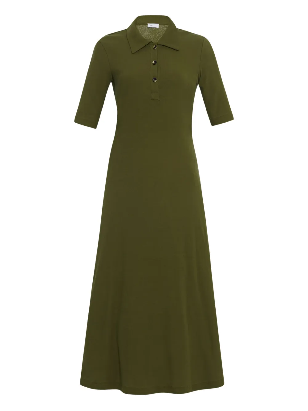 Rosetta Getty Jurk met korte mouwen Groen